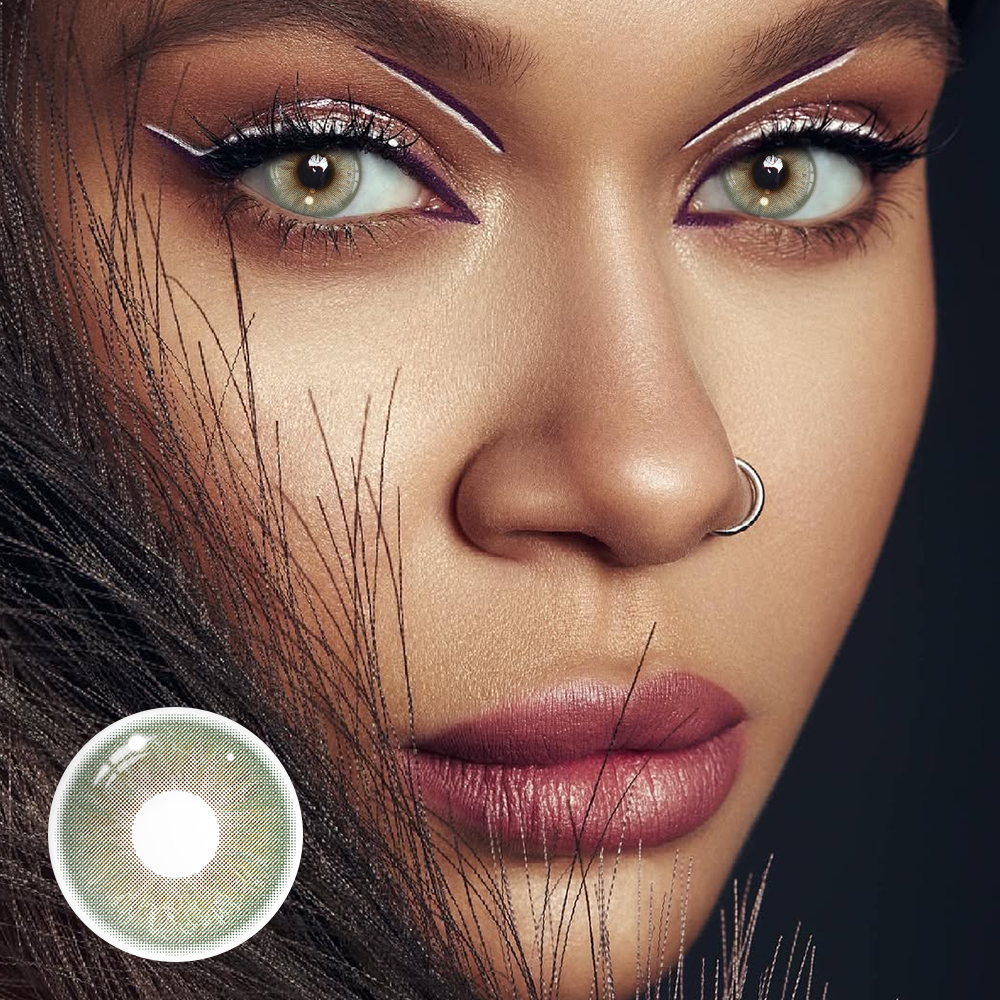 Pallas Green Coloured Contact Lenses